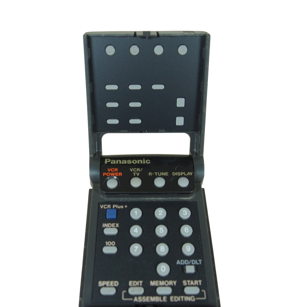 Panasonic VCR TV R Tune Display Remote Control VSQS1298 Program Director - Picture 4 of 8